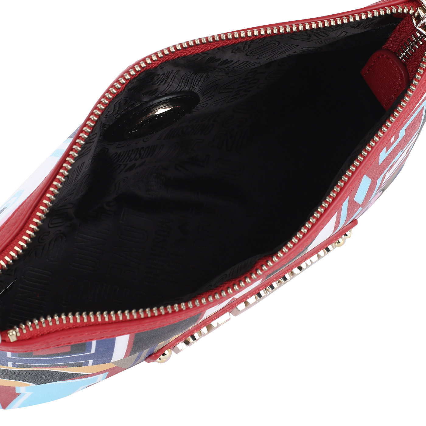 Сумочка со съемным плечевым ремешком Love Moschino Graphic Alphabet