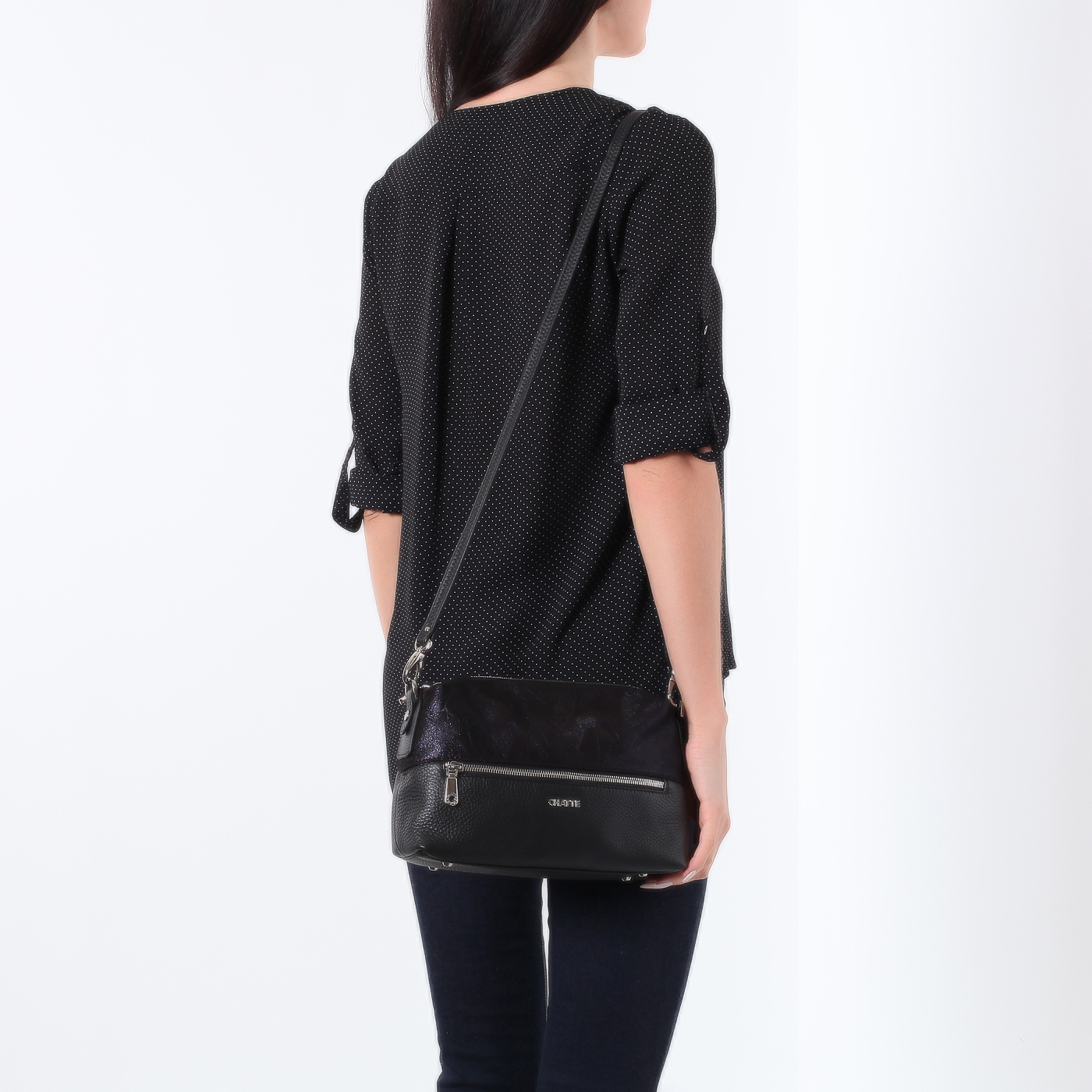 Сумочка из кожи Chatte 