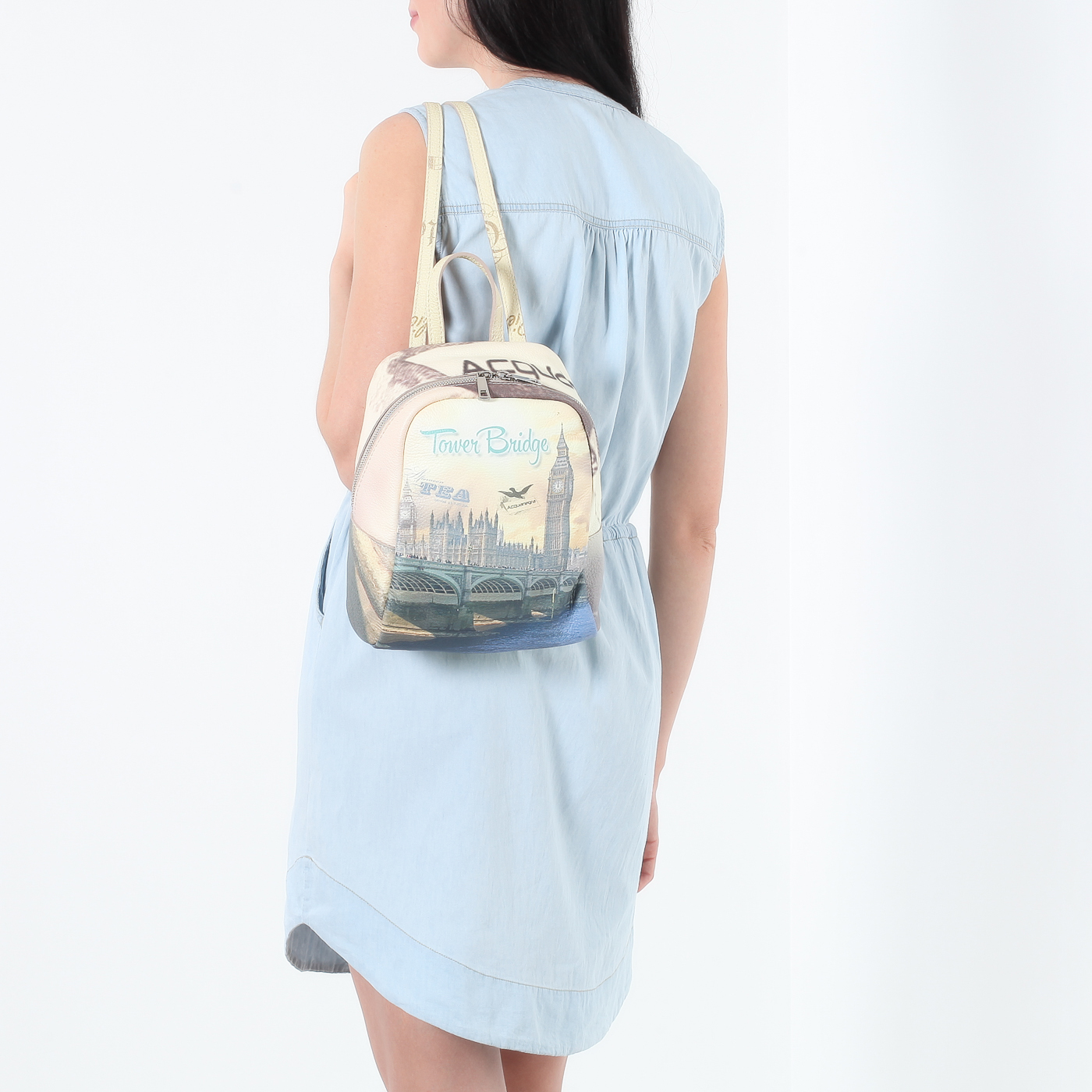 Городской рюкзак с принтом Acquanegra London