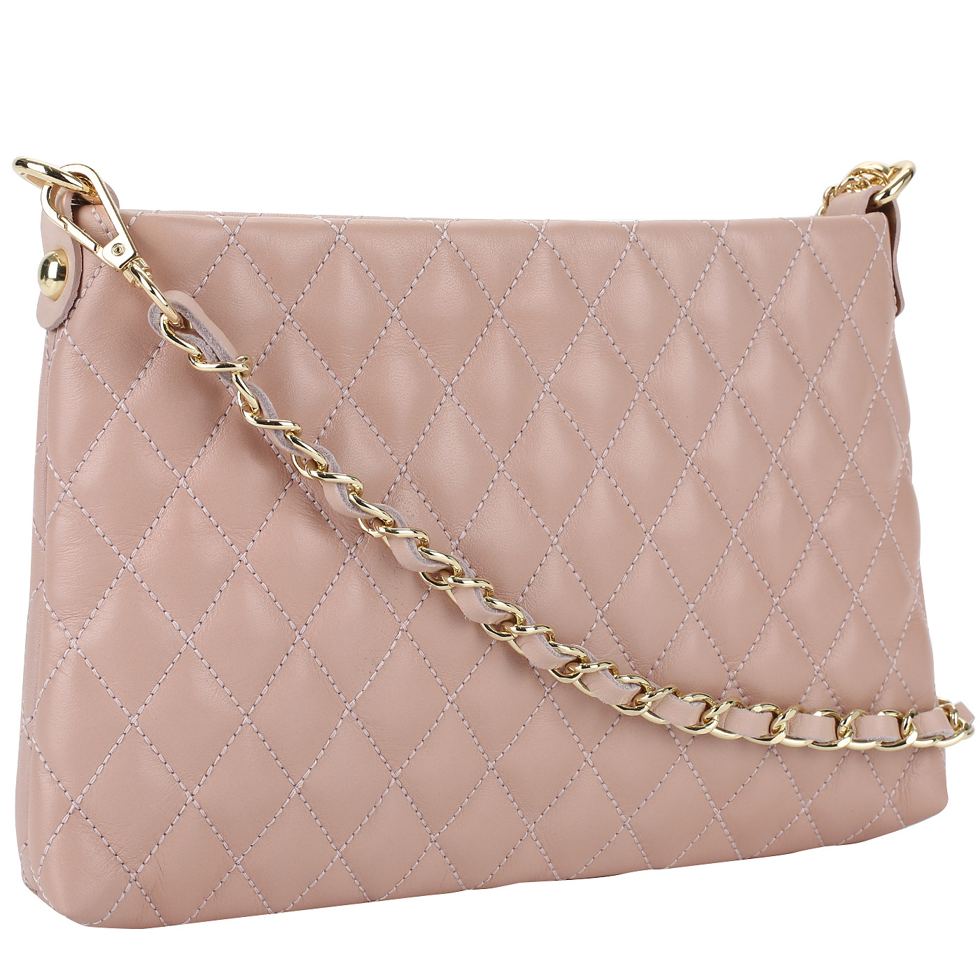 Стеганая сумочка на молнии Sara Burglar Nelly Star