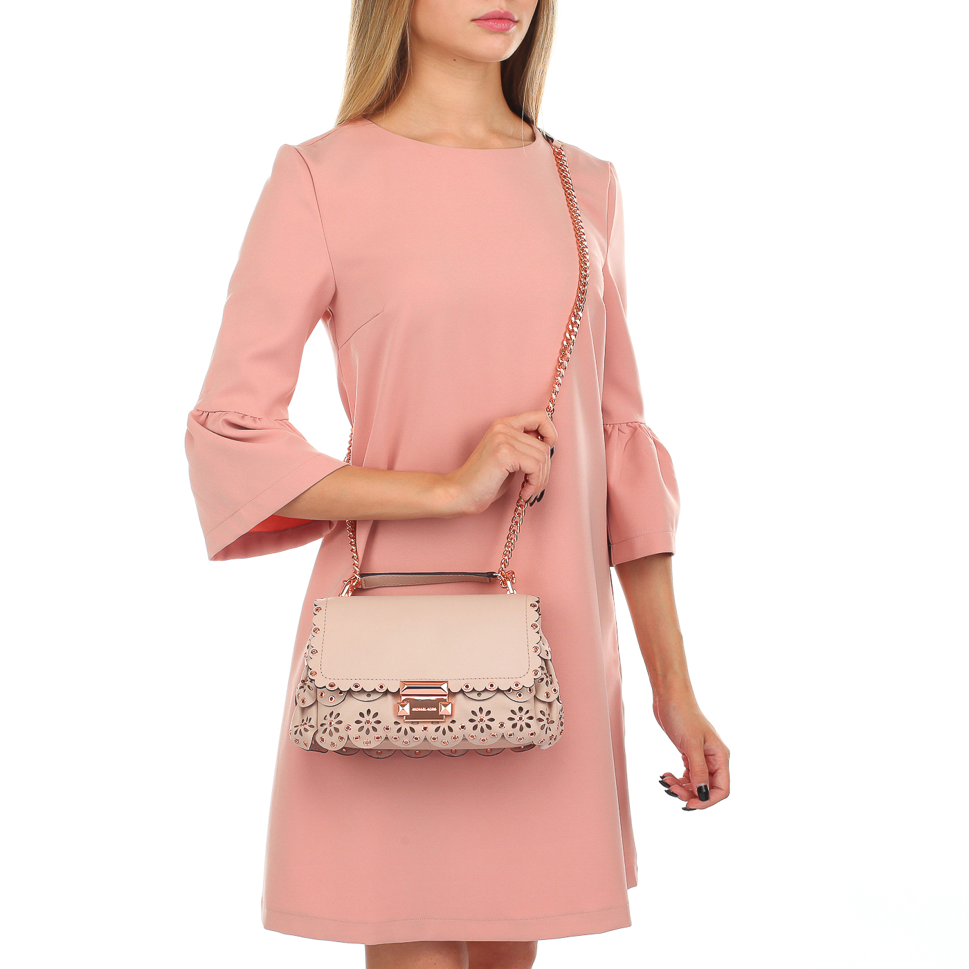 Сумочка с перфорацией Michael Kors Sloan