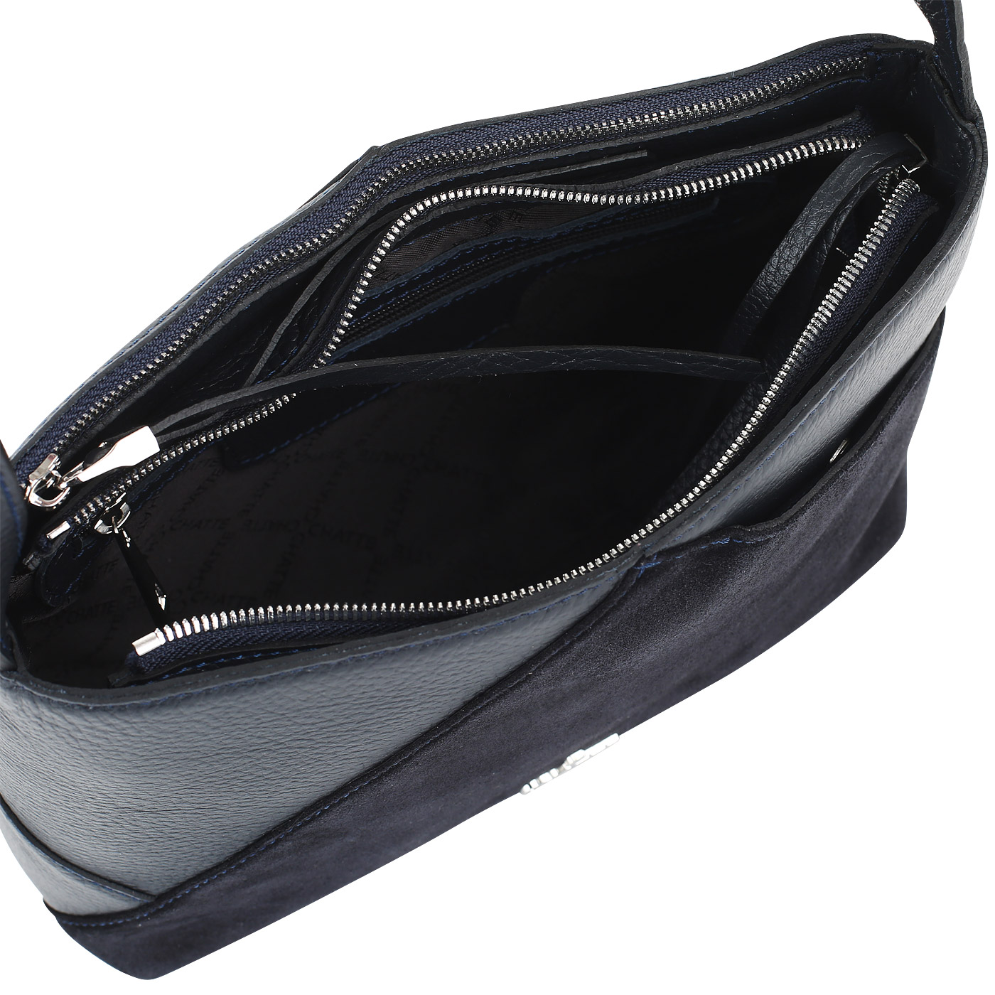 Комбинированная сумочка через плечо Chatte 