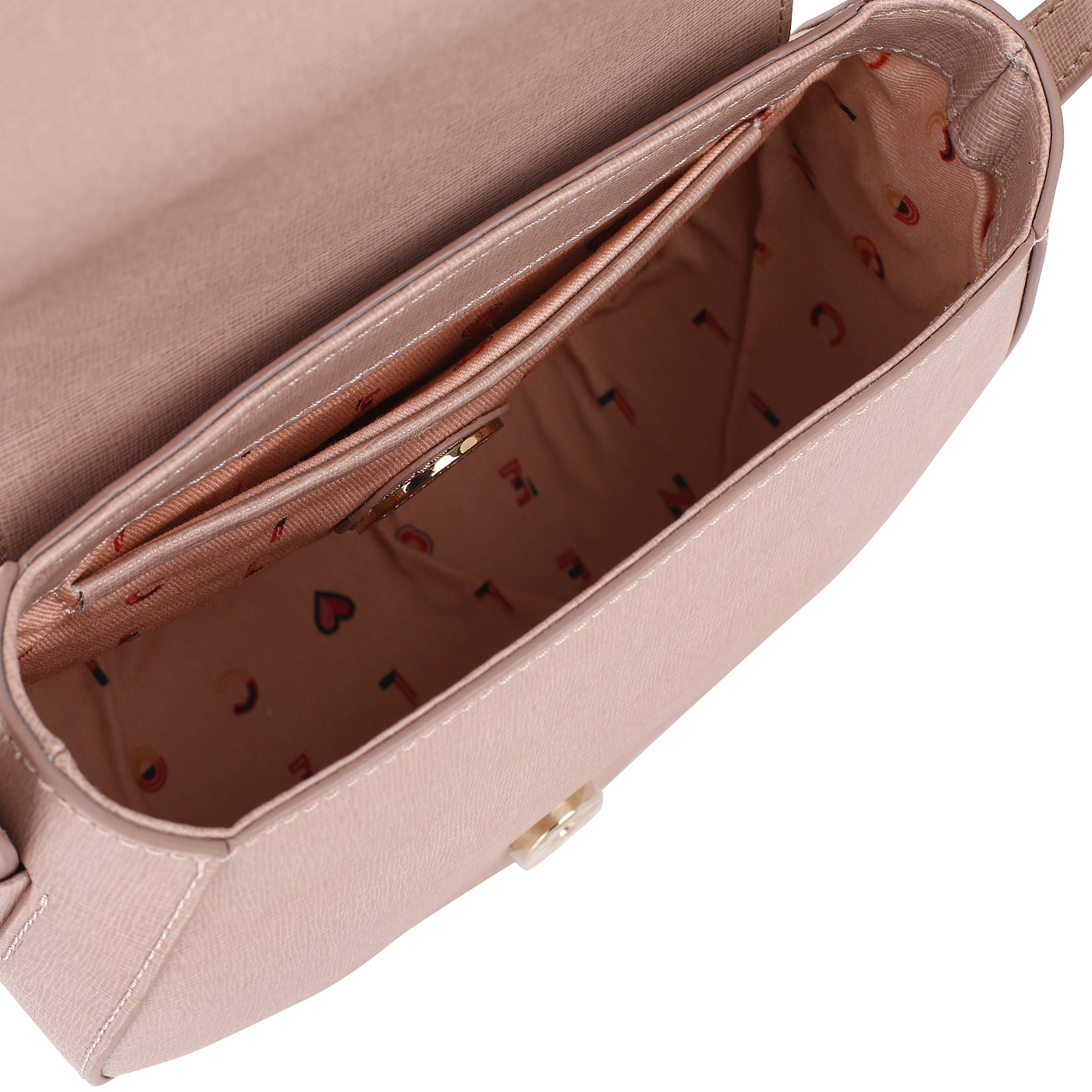 Сафьяновая сумочка-седло Coccinelle Clementine