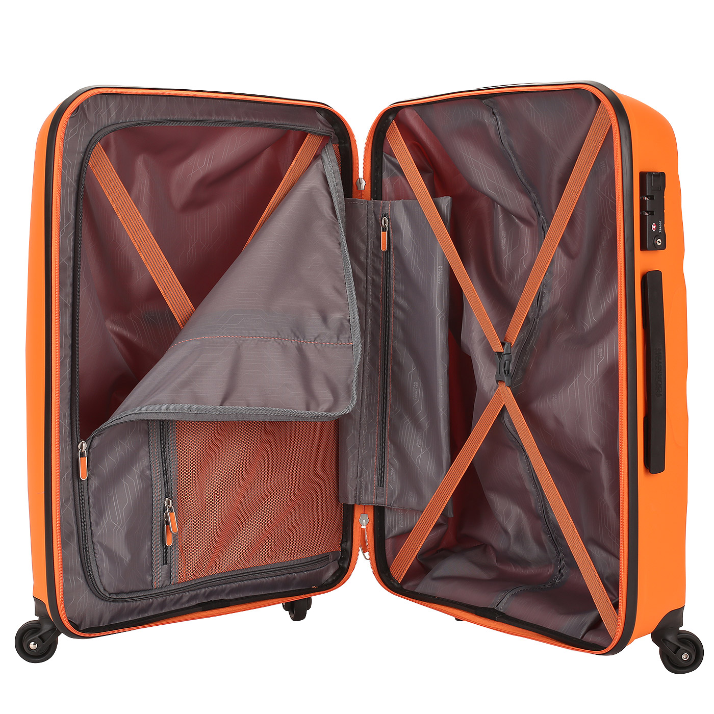 Чемодан средний M из полипропилена с кодовым замком American Tourister Bon Air