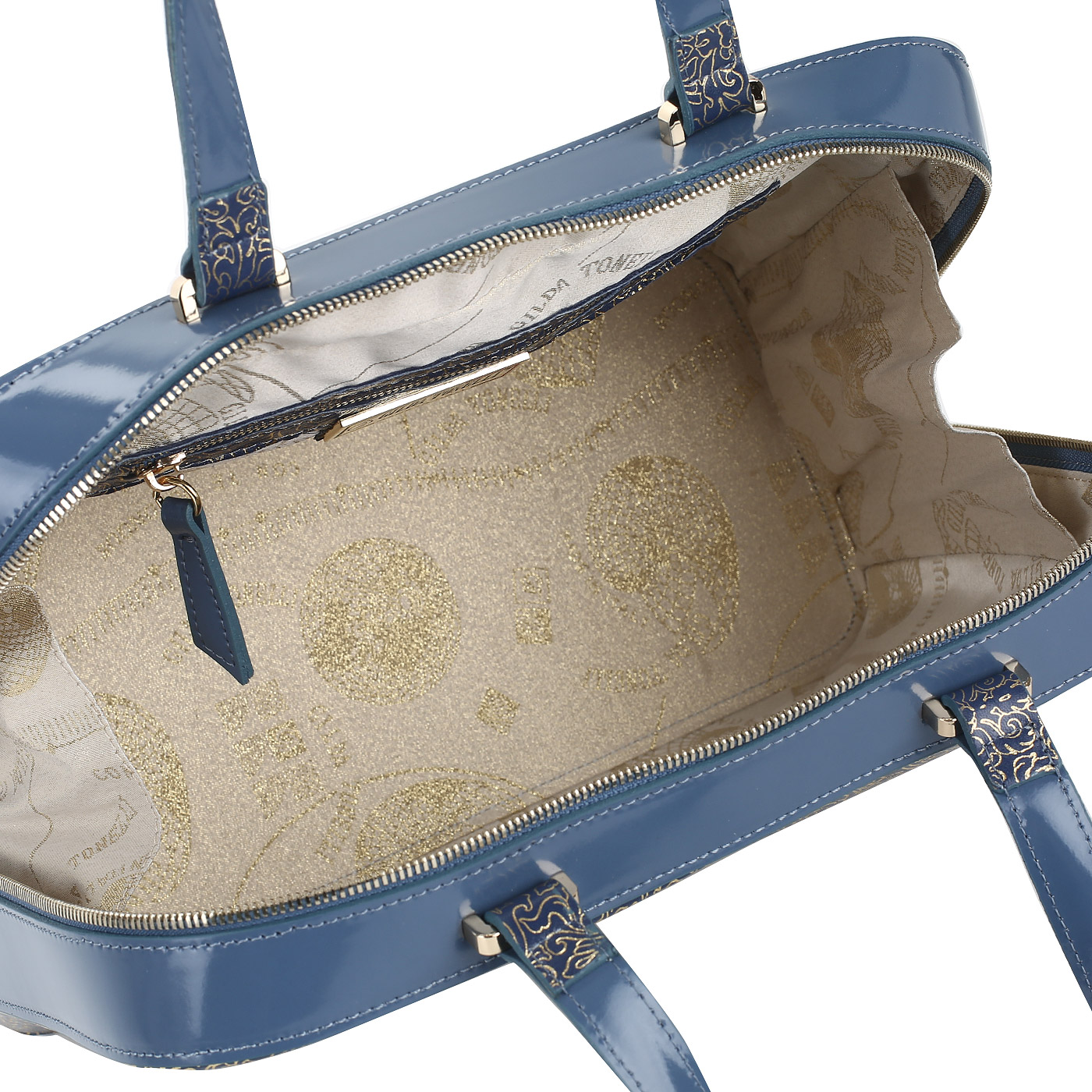 Вместительная сумка на молнии Gilda Tonelli Pad Samarc