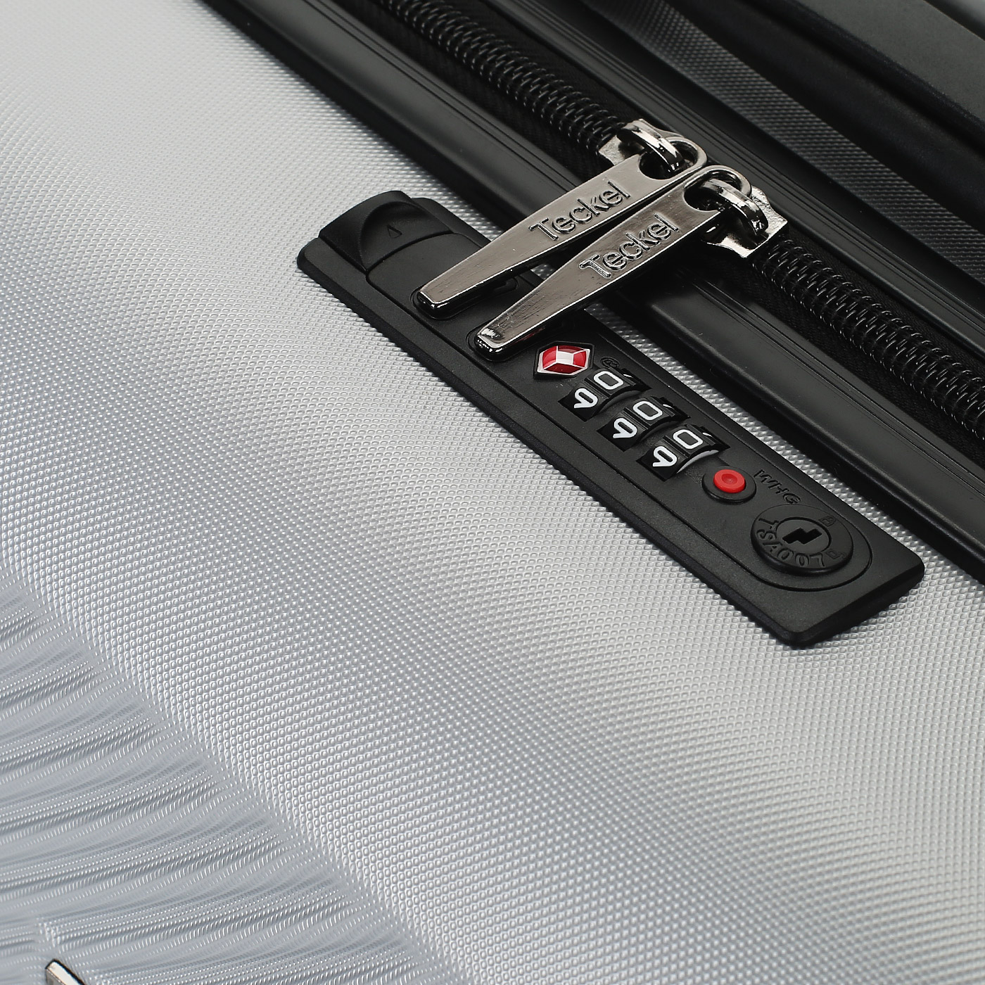 Чемодан маленький S из ABS-пластика с кодовым замком Teckel Crossway