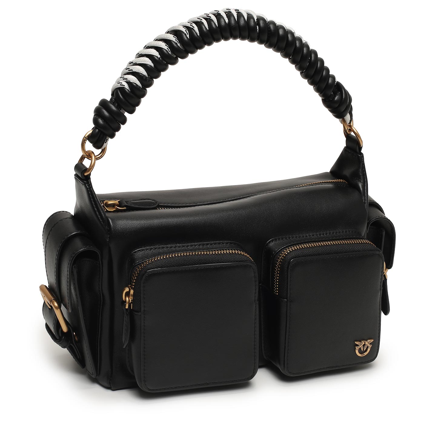 Кожаная сумка Pinko Cargo