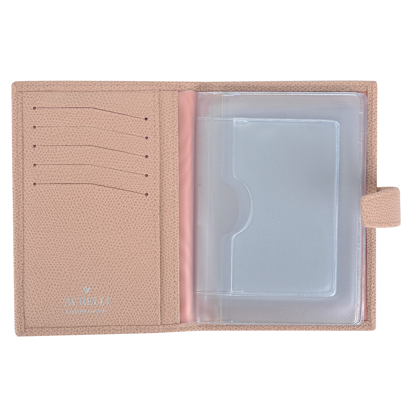 Кожаная обложка для автодокументов Aurelli 