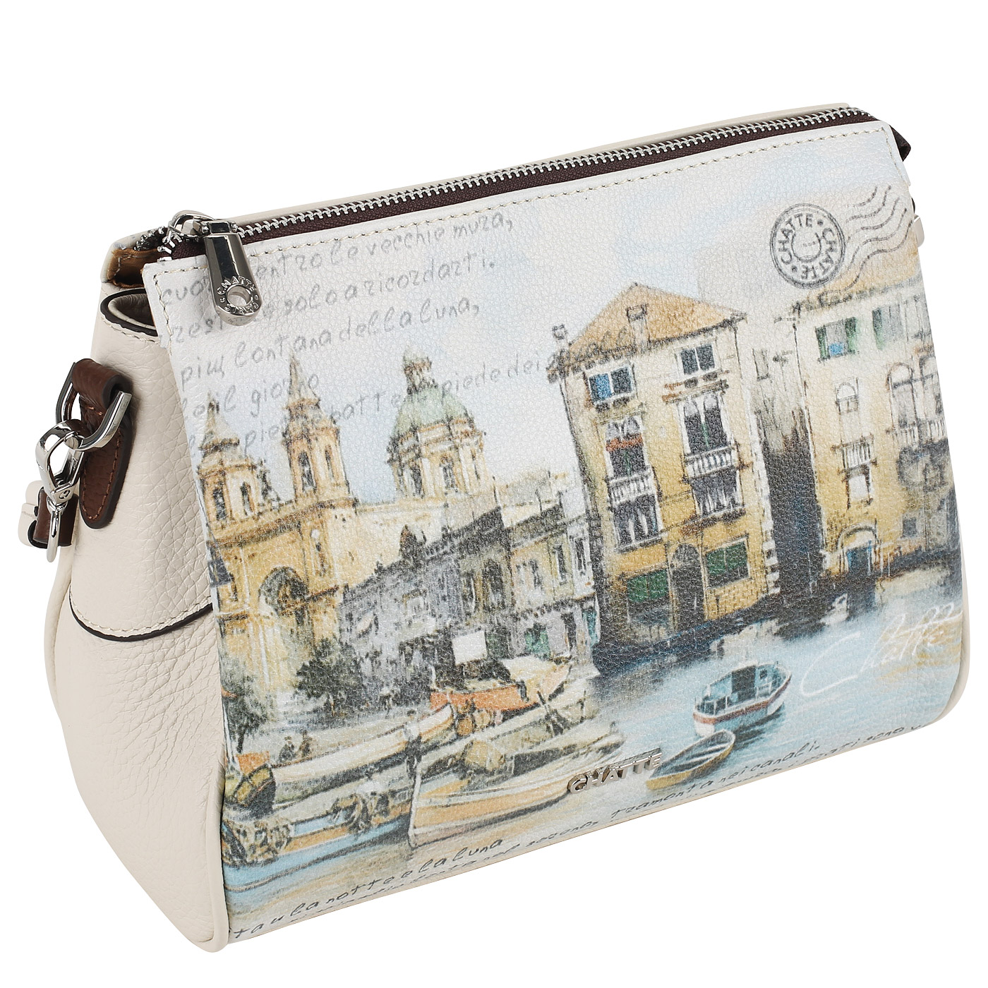 Кожаная сумка Chatte Lille