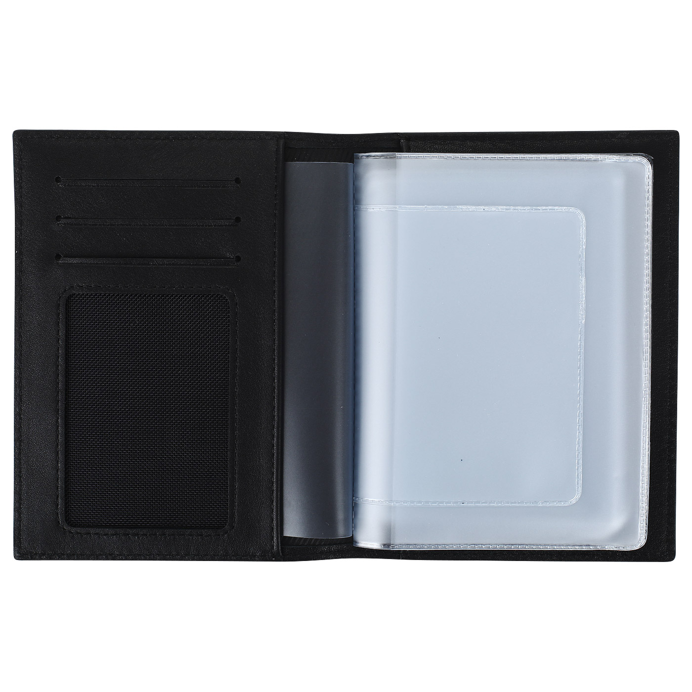 Кожаная обложка для автодокументов Teckel 