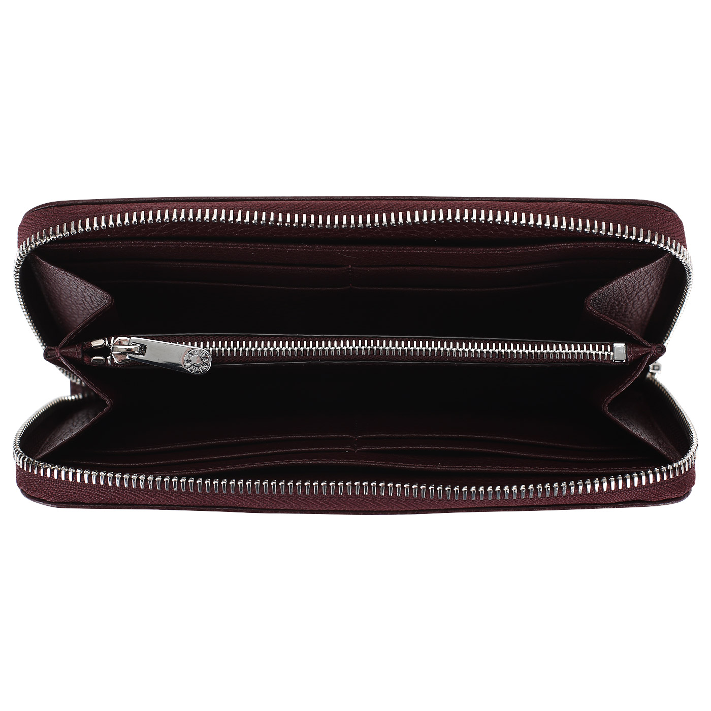 Кошелек цвета бордо Neri Karra 