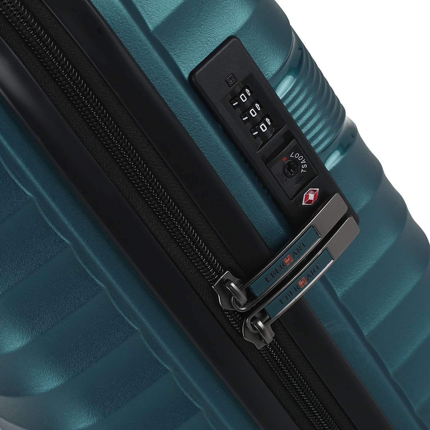 Чемодан для ручной клади из полипропилена с кодовым замком Eberhart Elemental