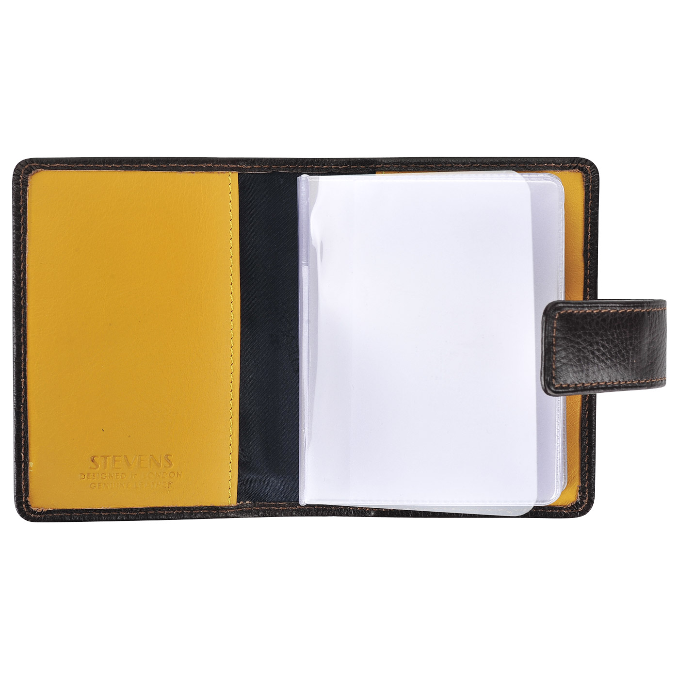 Кожаная визитница Stevens 
