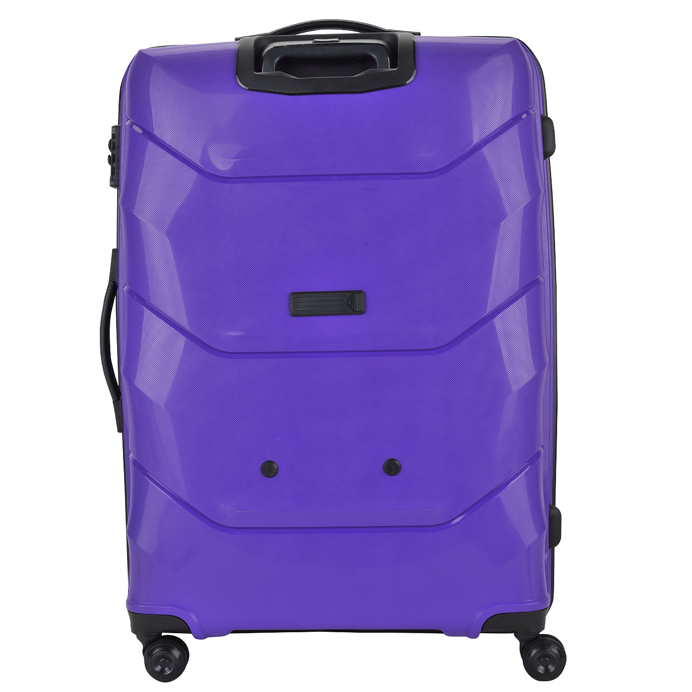 Чемодан большой L из полипропилена с кодовым замком Eberhart Mystique