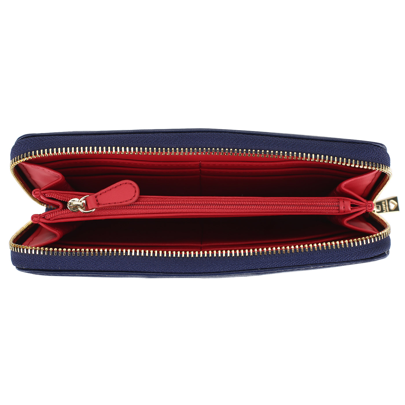 Стеганое портмоне на молнии Love Moschino Super Quilted