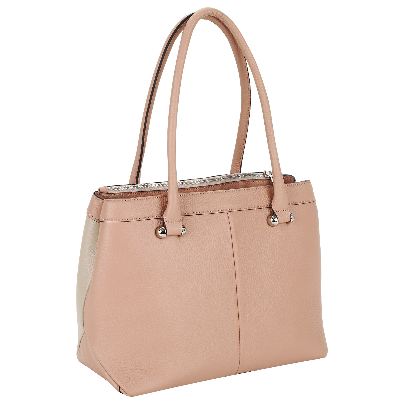 Сумка из зернистой кожи Chatte Dijon