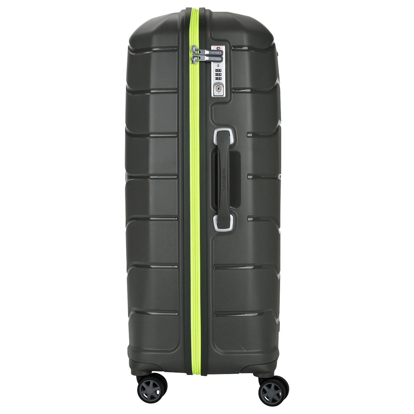 Чемодан большой L из полипропилена с кодовым замком Samsonite Flux