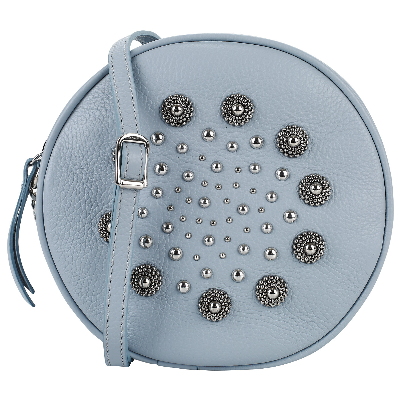 Marina Creazioni Круглая сумочка с клепками