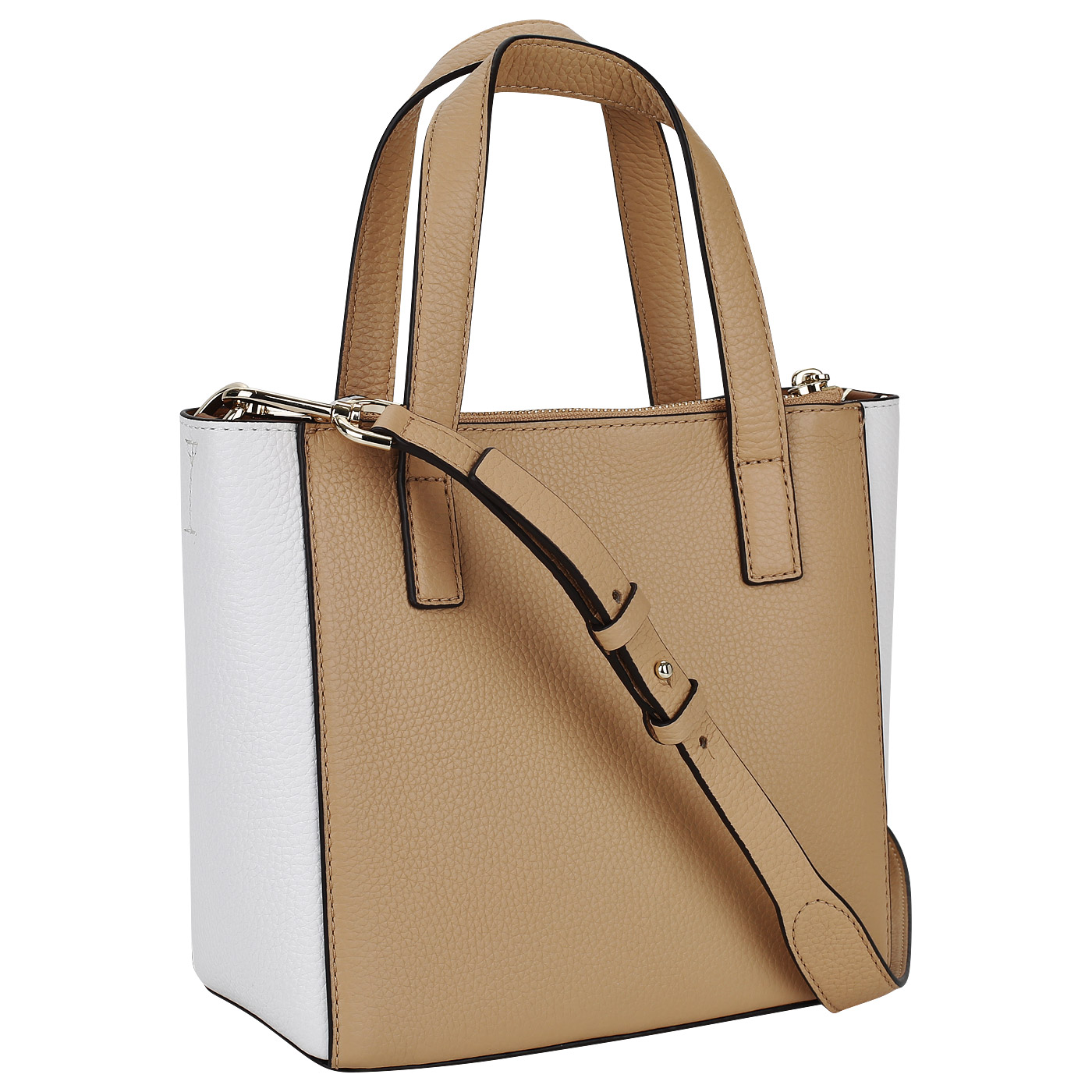 Кожаная сумка с плечевым ремешком Michael Kors Gemma