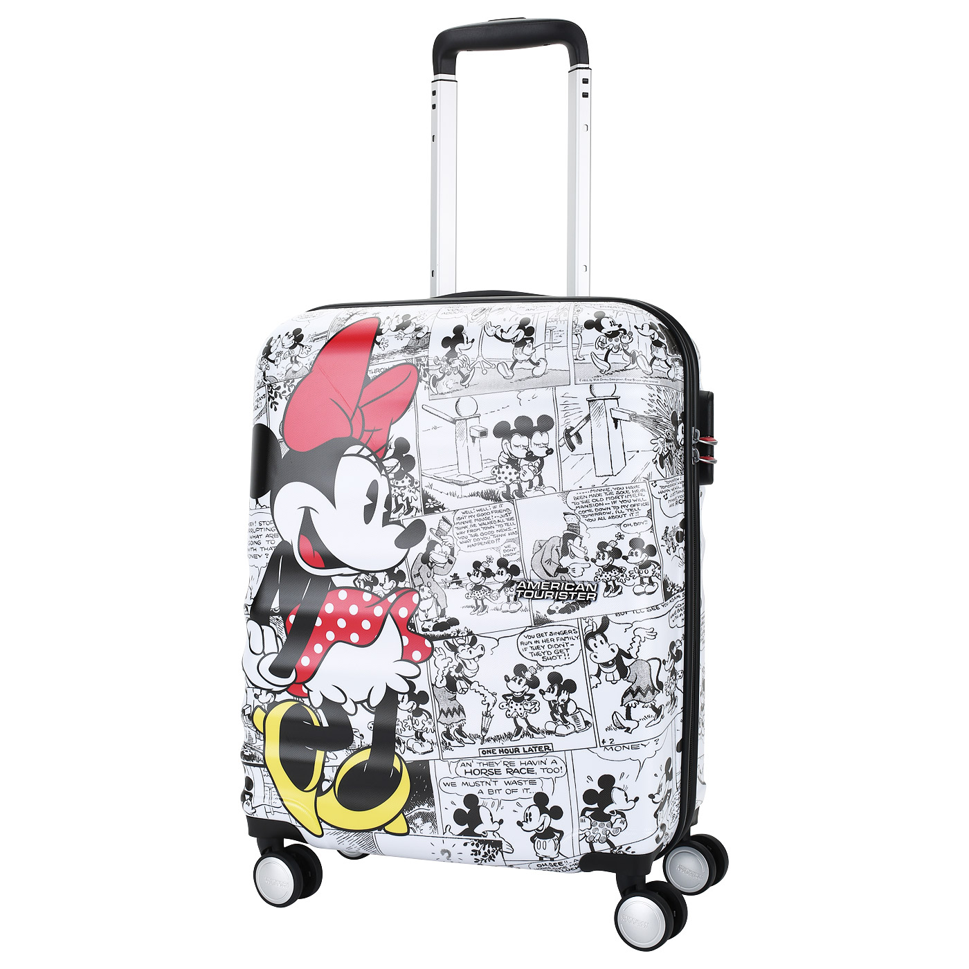 American Tourister Чемодан для ручной клади из ABS-пластика с кодовым замком