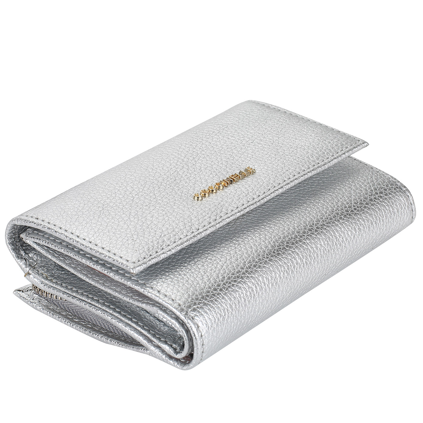 Кошелек из кожи Coccinelle Metallic Soft