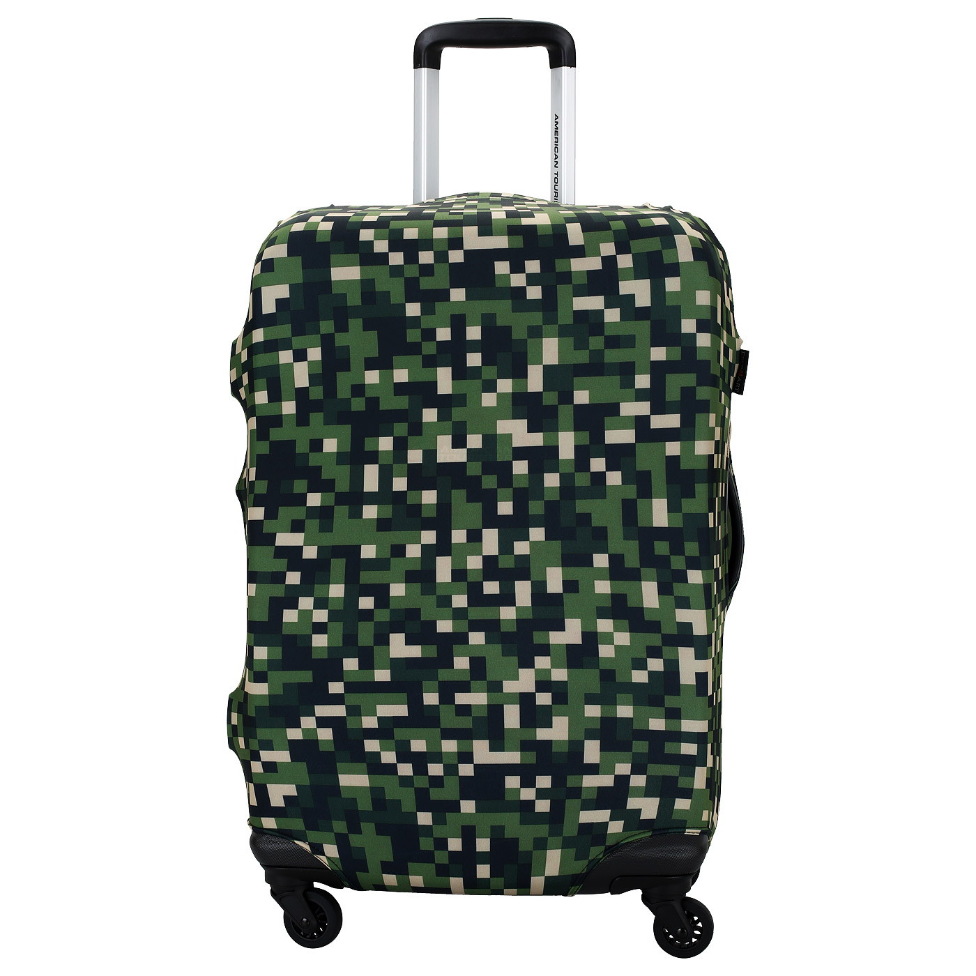 Чехол для чемодана Eberhart Green Camo Pixels