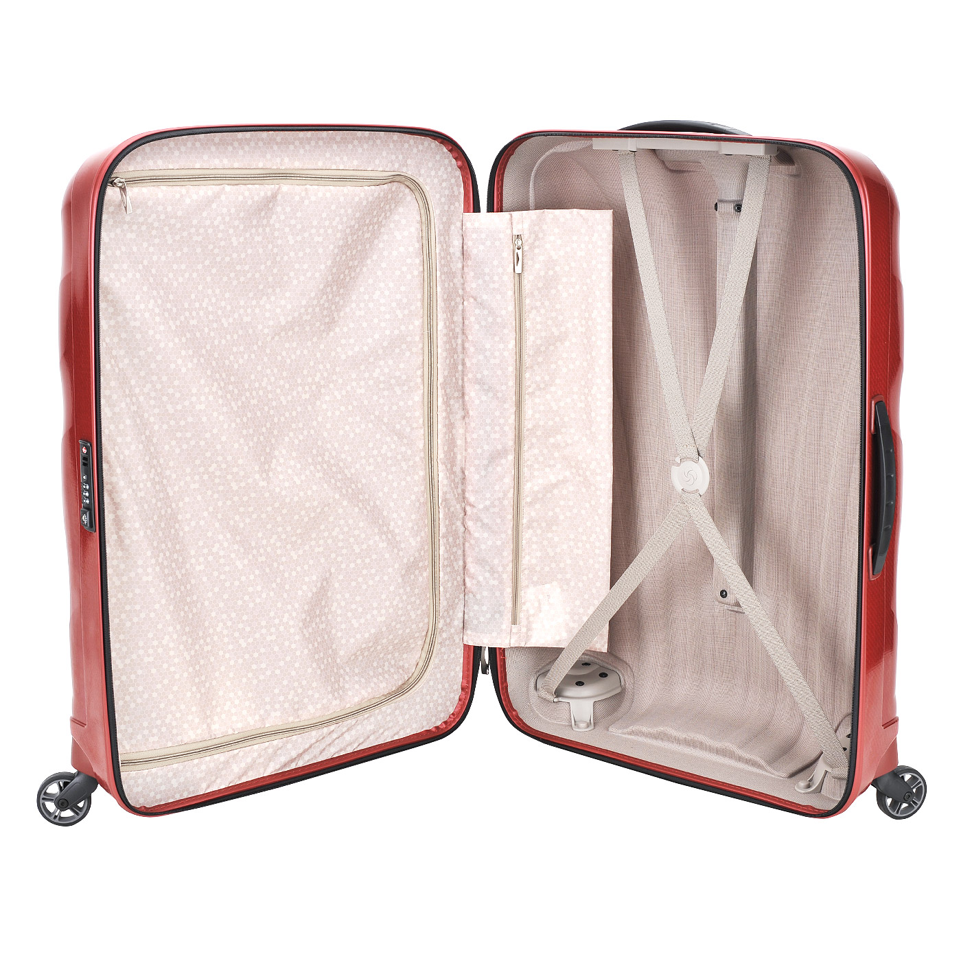 Чемодан большой L из материала Curv Samsonite Cosmolite