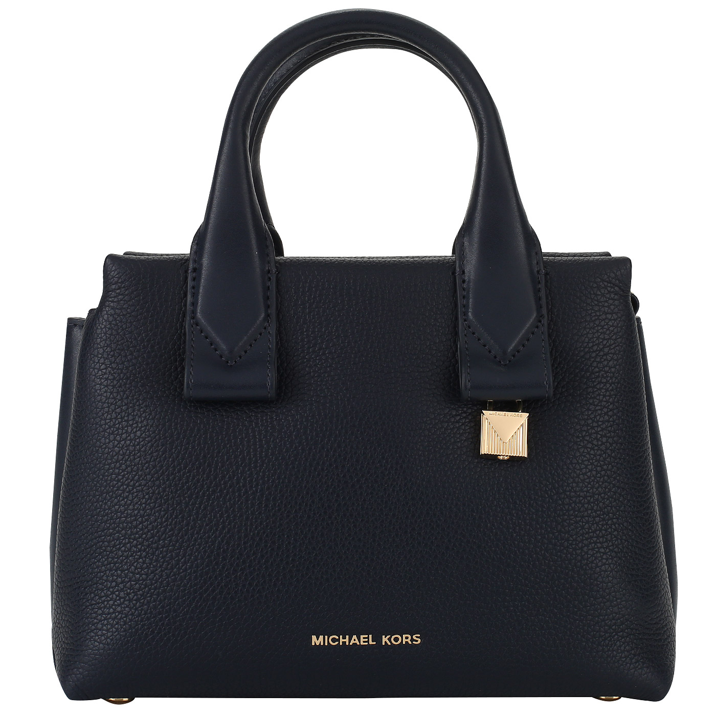 Michael Kors Синяя кожаная сумочка