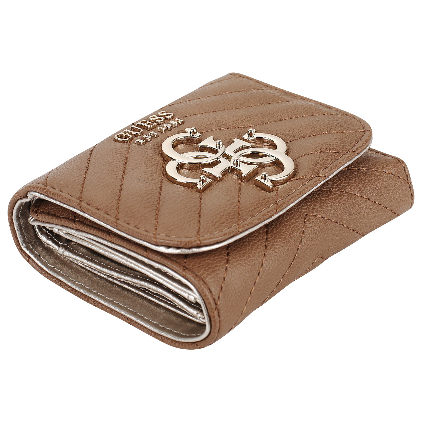 Стеганый кошелек Guess Violet