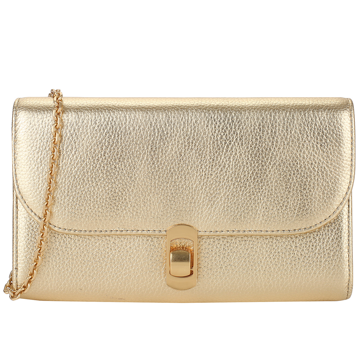 Coccinelle Золотистая сумочка