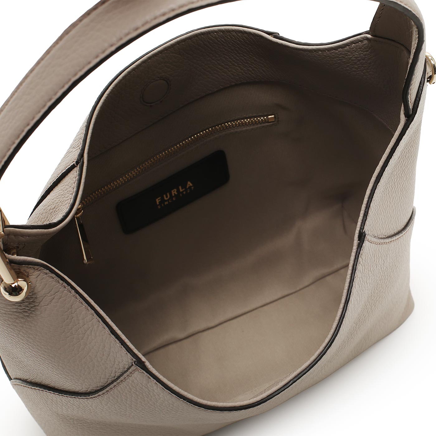 Кожаная сумка Furla Lara