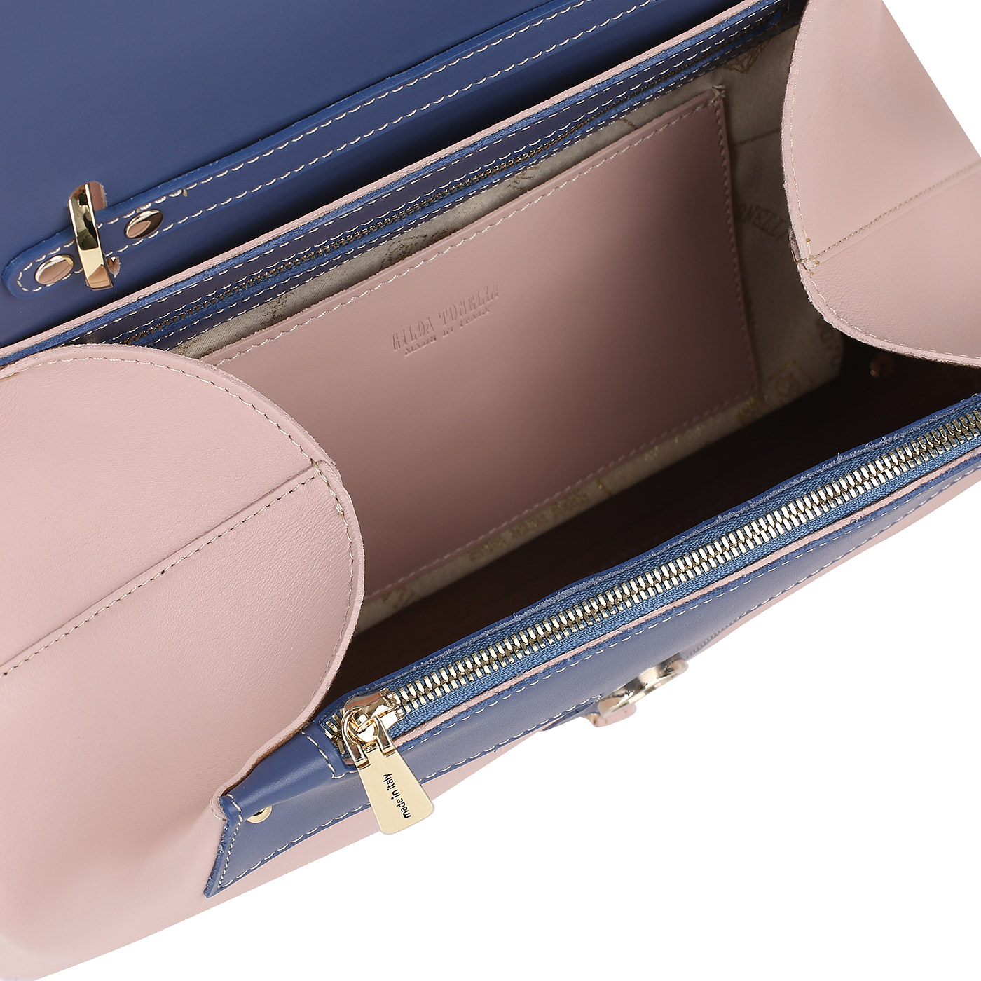 Сумка из гладкой кожи Gilda Tonelli Portofino