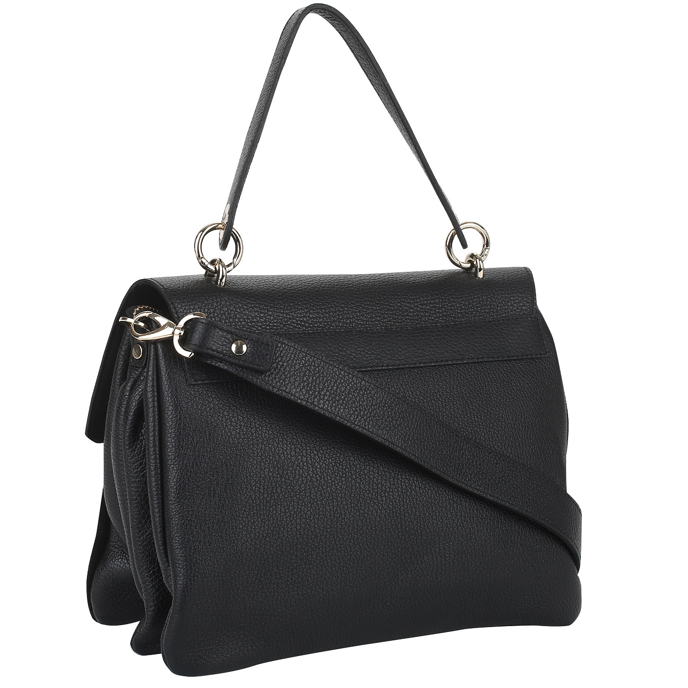 Кожаная сумка-сэтчел Ripani Vanilla