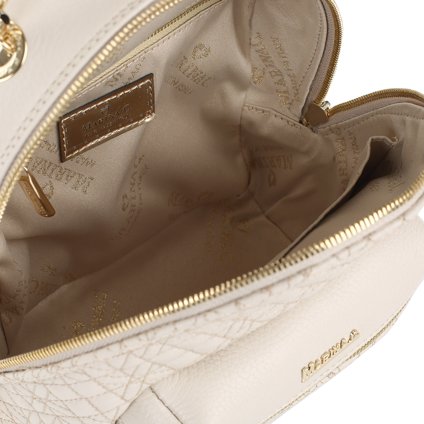 Рюкзак из кожи Marina Creazioni 