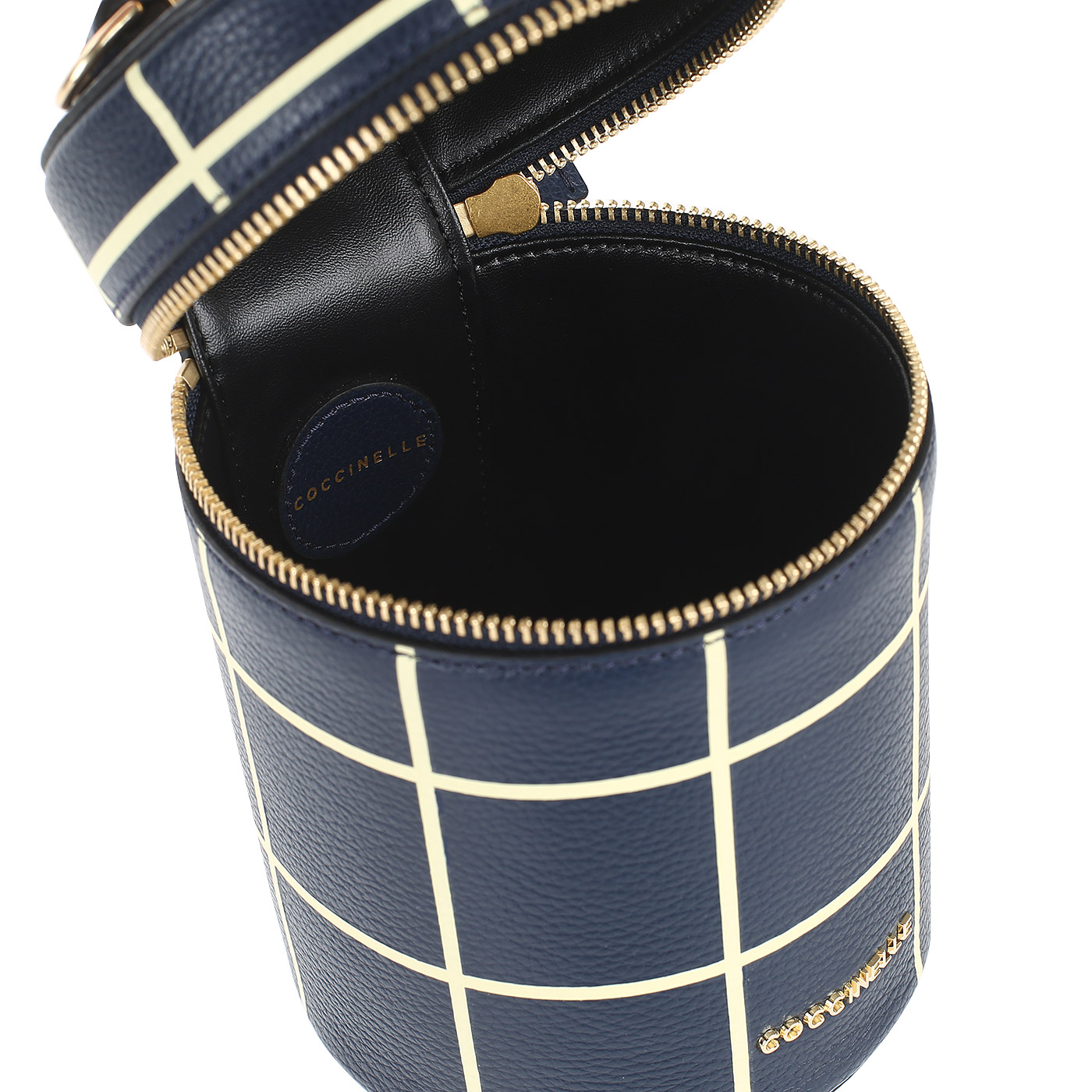 Сумочка-цилиндр Coccinelle Sonny Square tiles print