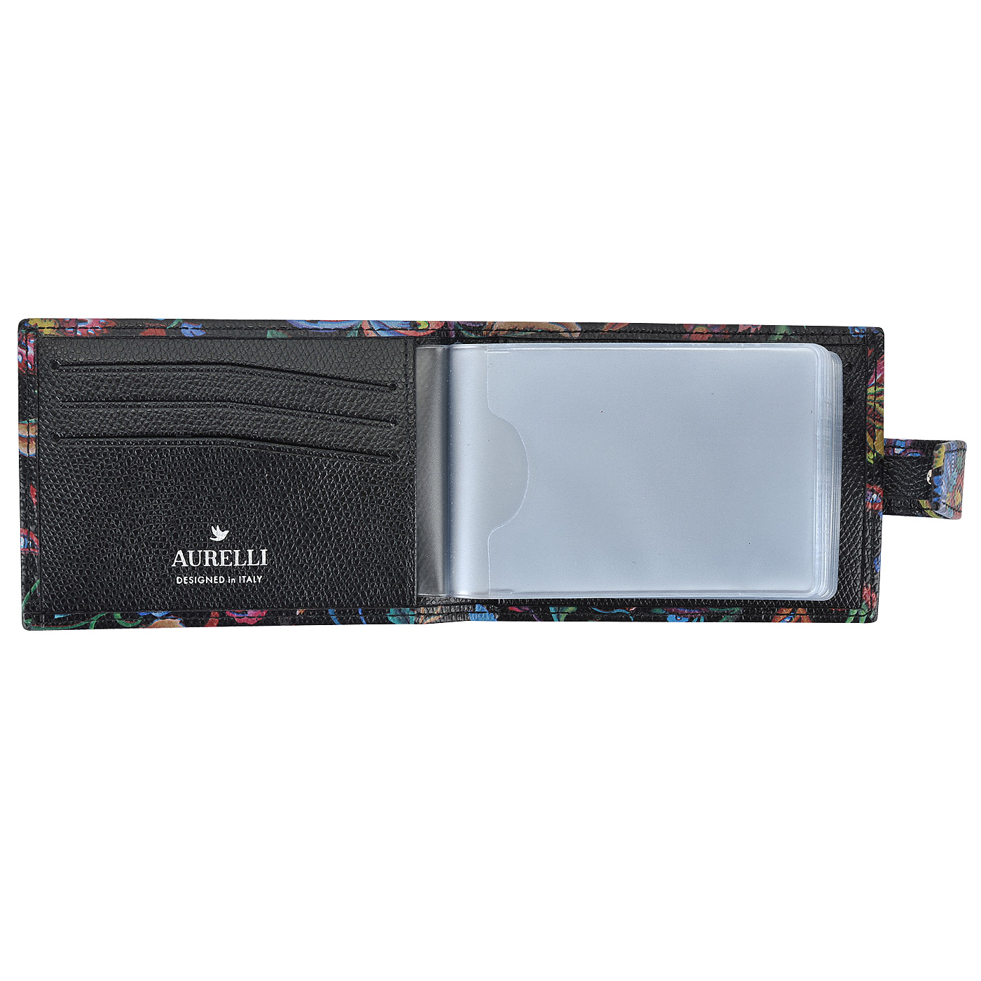 Кожаная визитница Aurelli Alma fiore