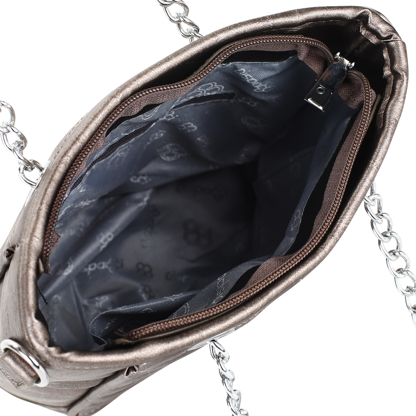 Стеганая сумочка на молнии Dispacci 