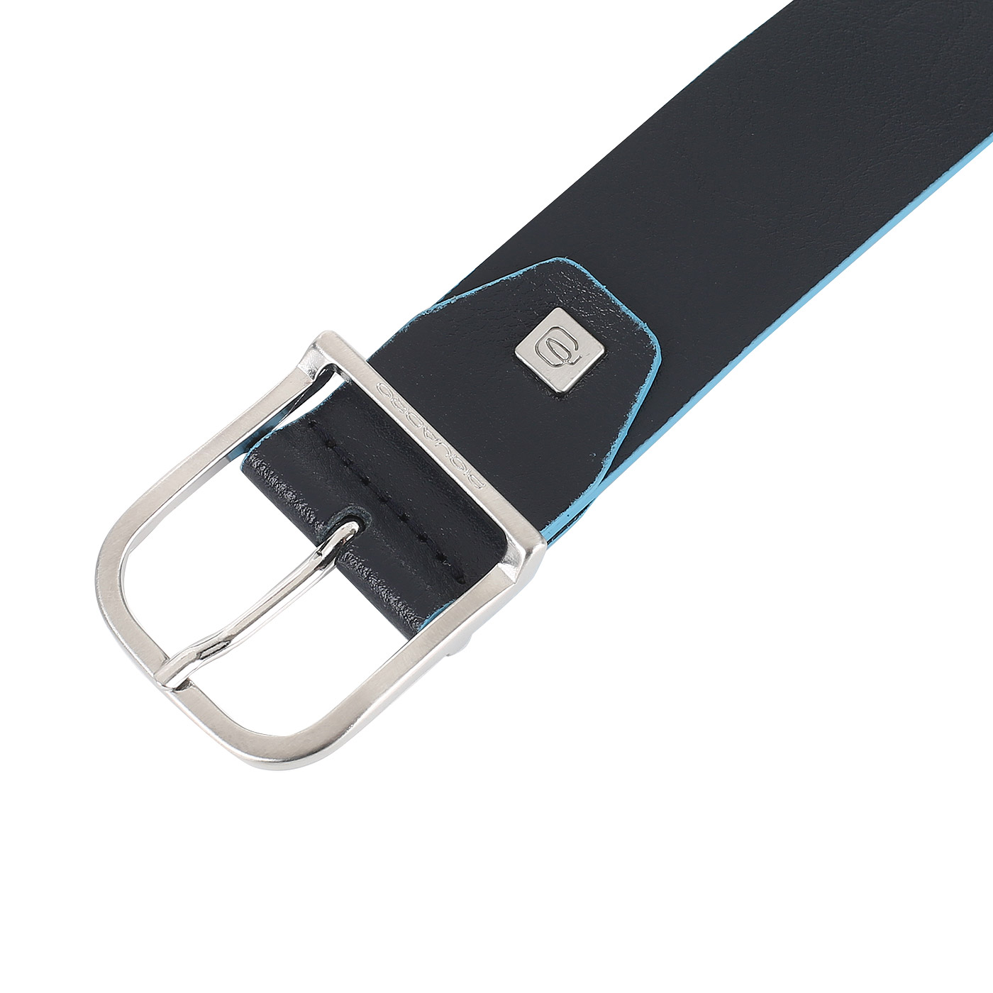 Ремень из кожи Piquadro Blue square