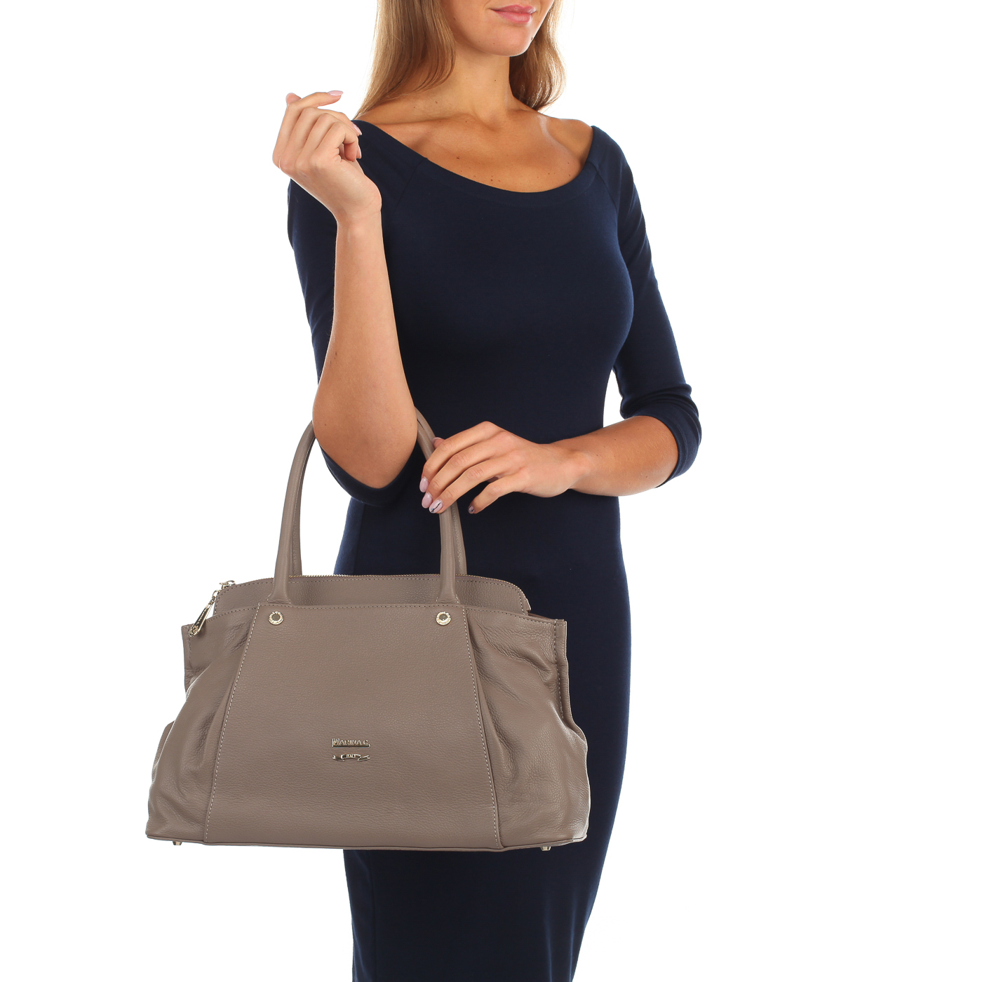 Сумка с тремя отделами Marina Creazioni 