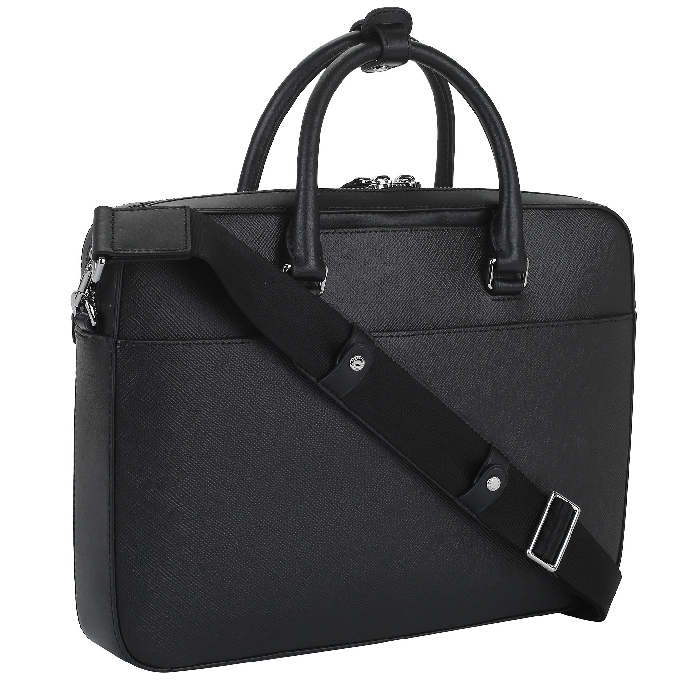 Кожаная деловая сумка Michael Kors Men Henry