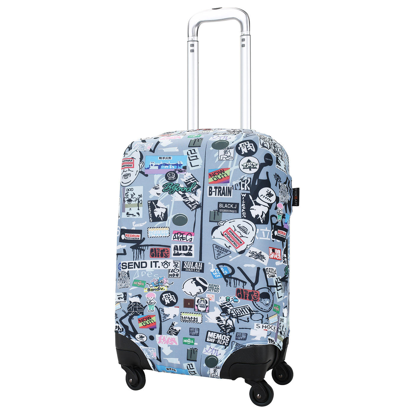 Eberhart Чехол для компактного чемодана с принтом