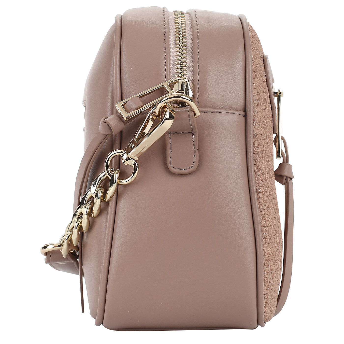 Сумка из кожи и замши Aurelli 