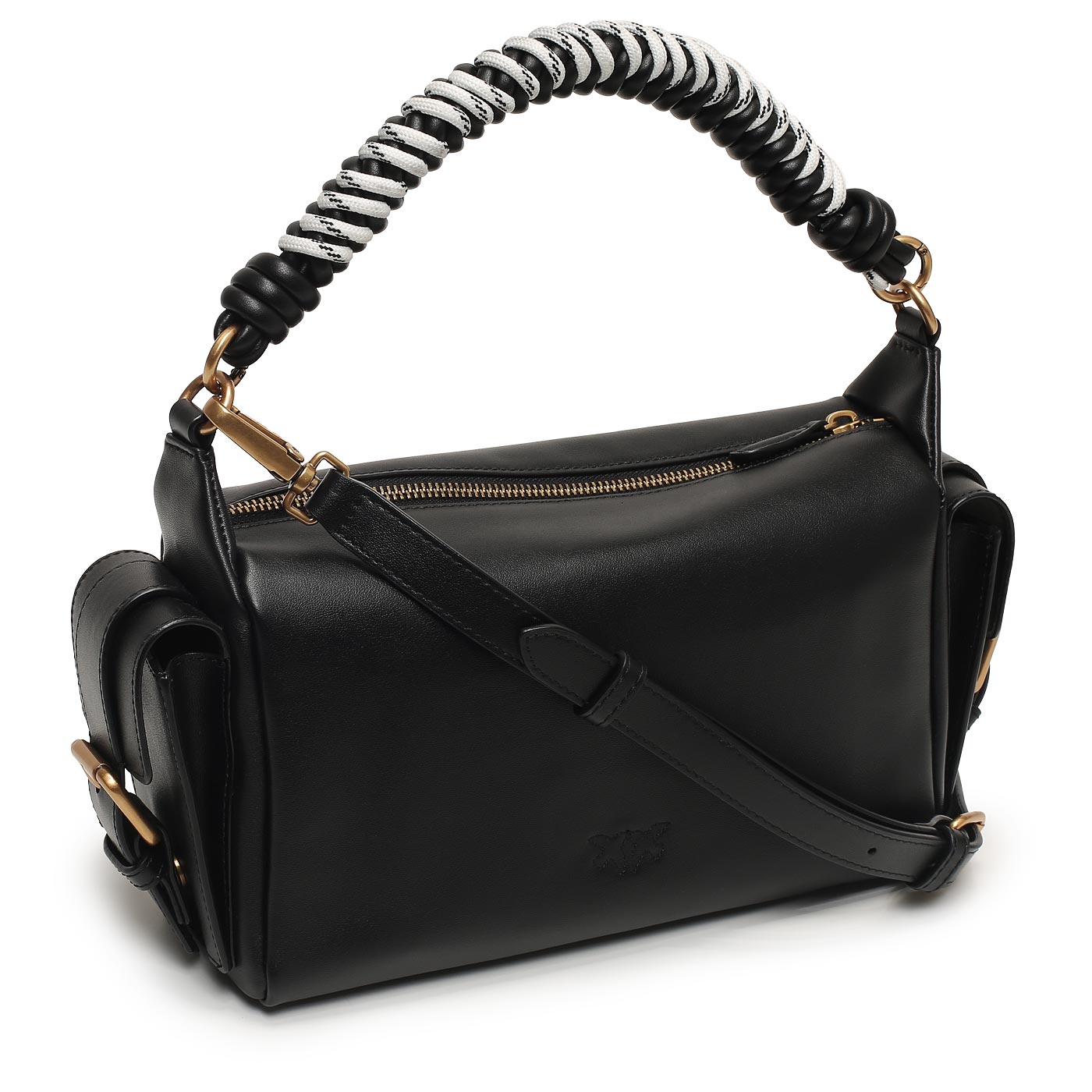 Кожаная сумка Pinko Cargo