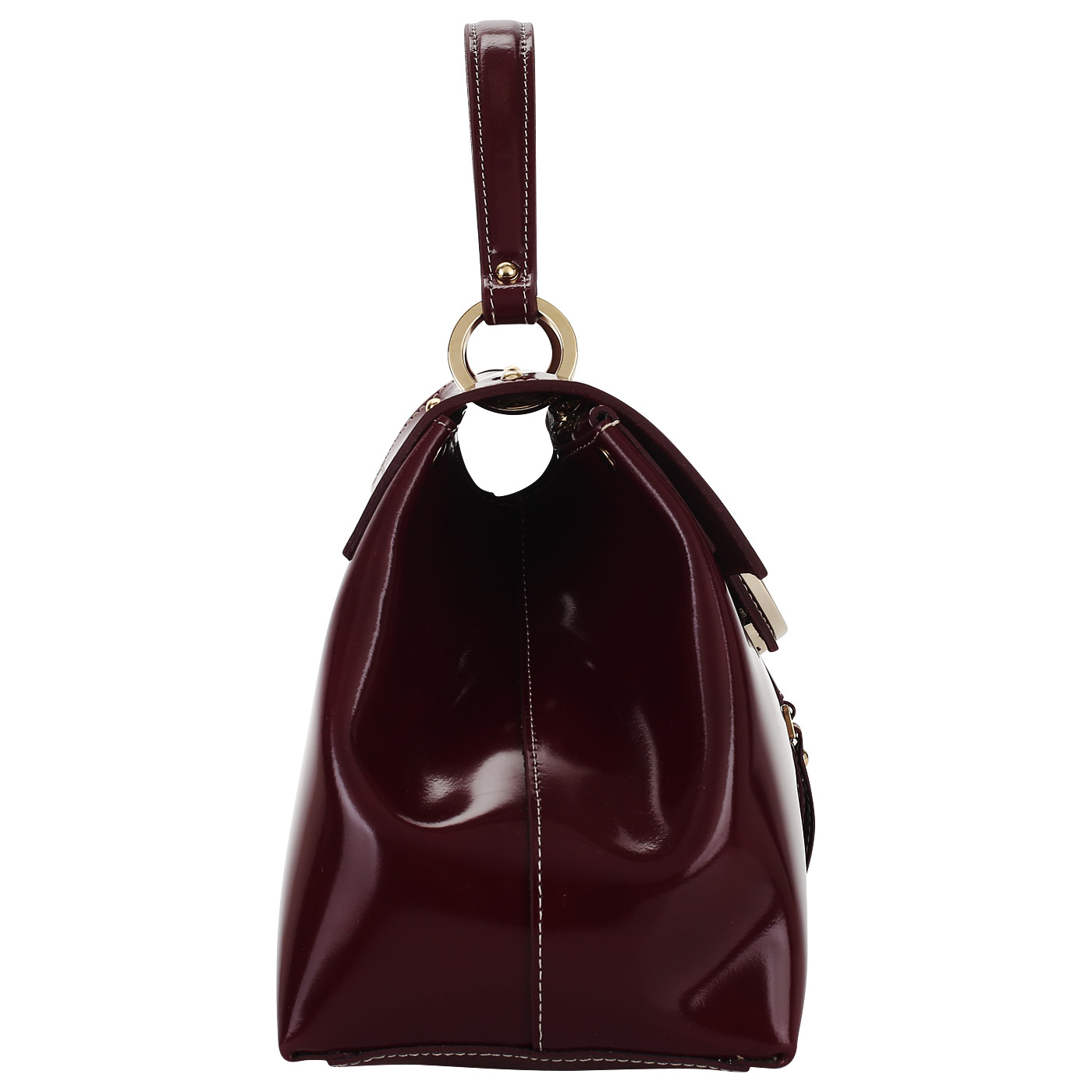 Глянцевая сумка Gilda Tonelli Pad Lamin