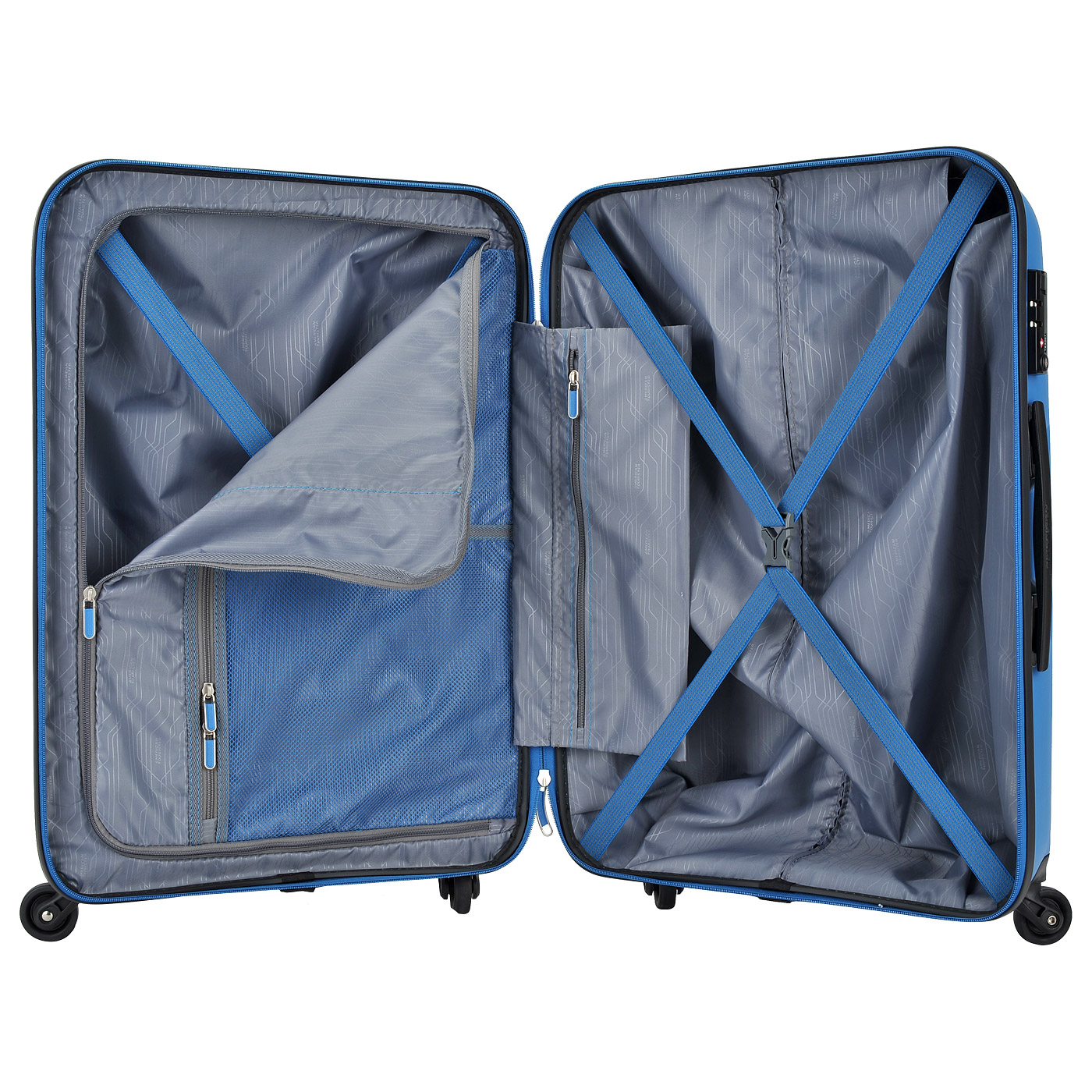 Чемодан средний M из полипропилена с кодовым замком American Tourister Bon Air