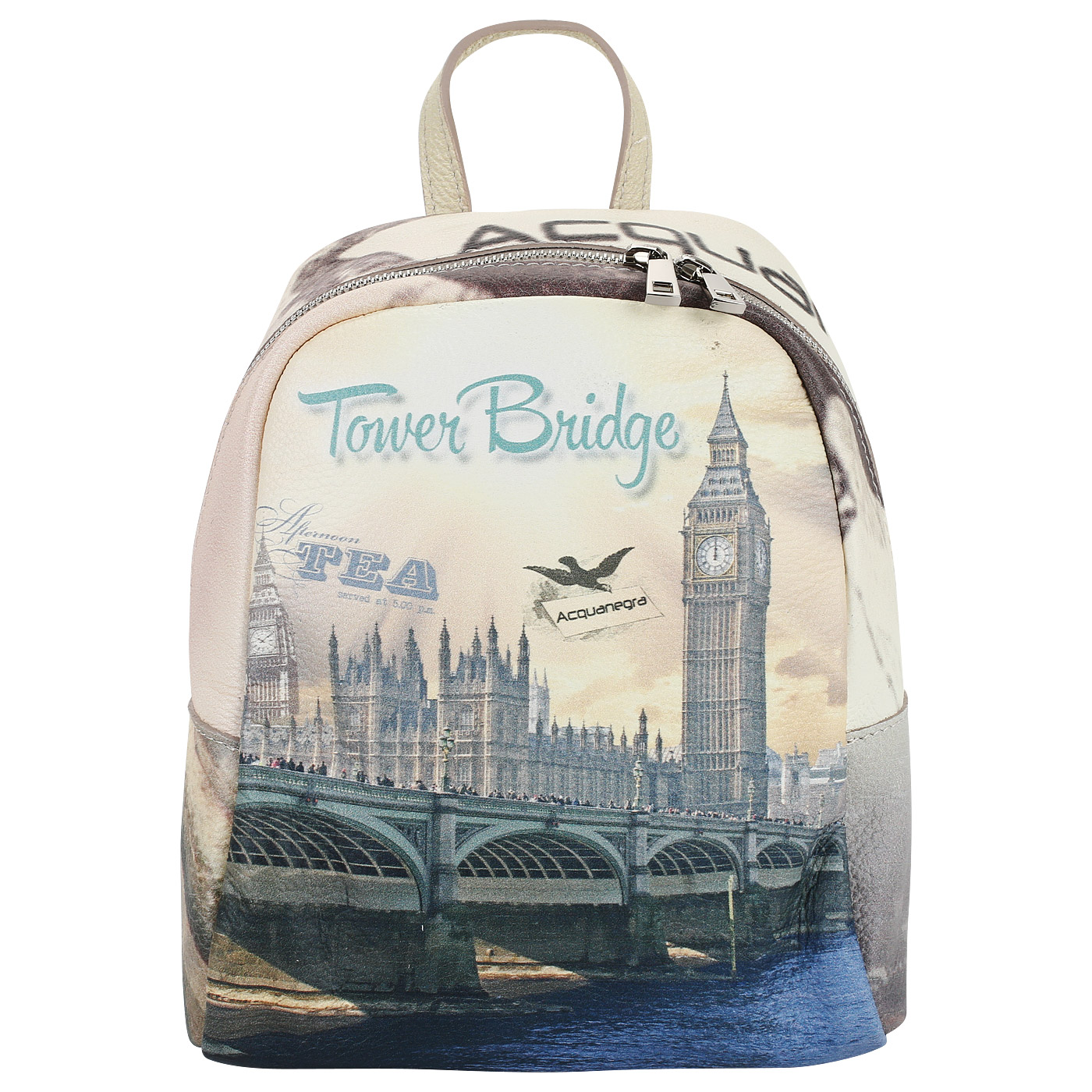 Acquanegra Городской рюкзак с принтом