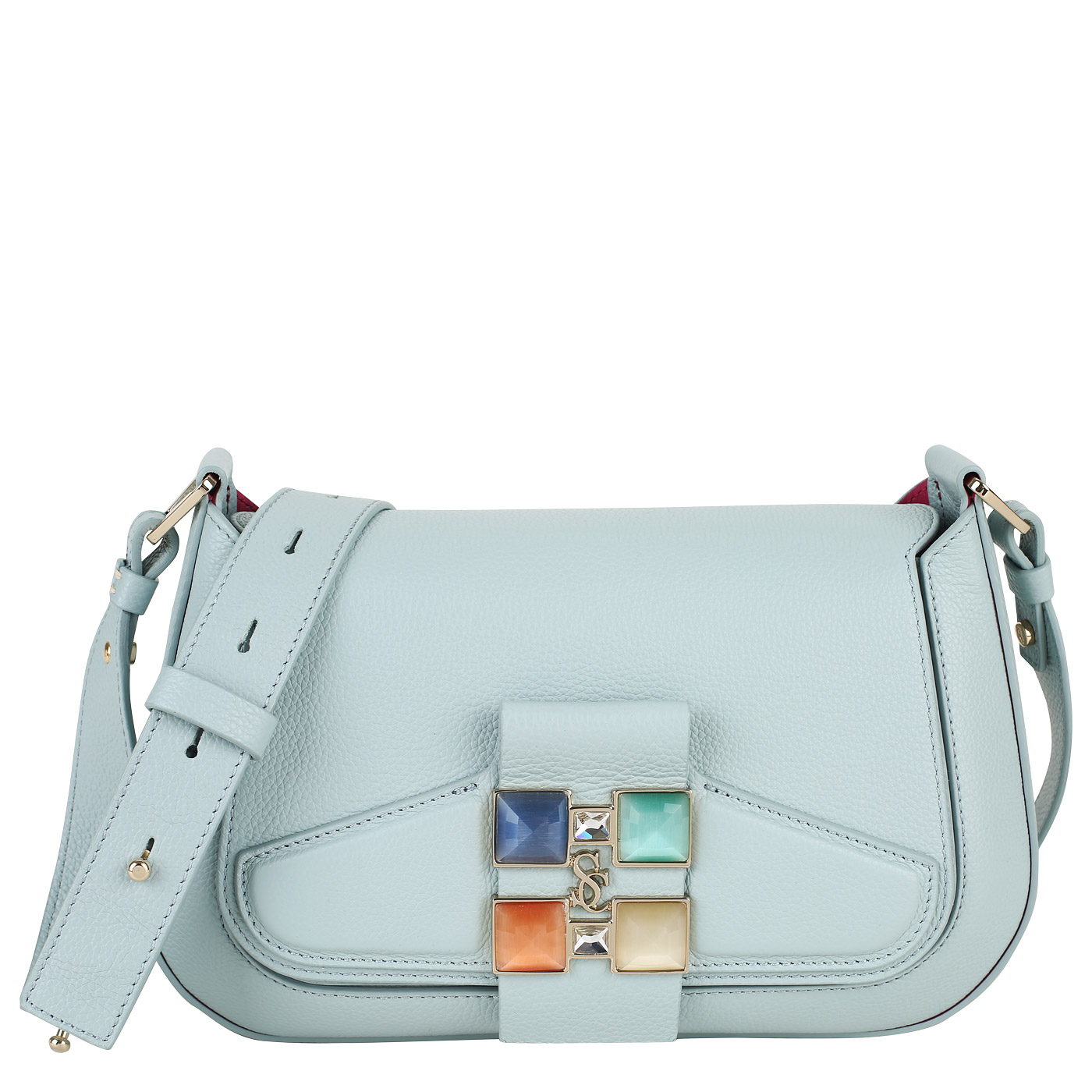 Carlo Salvatelli Кожаная сумка через плечо