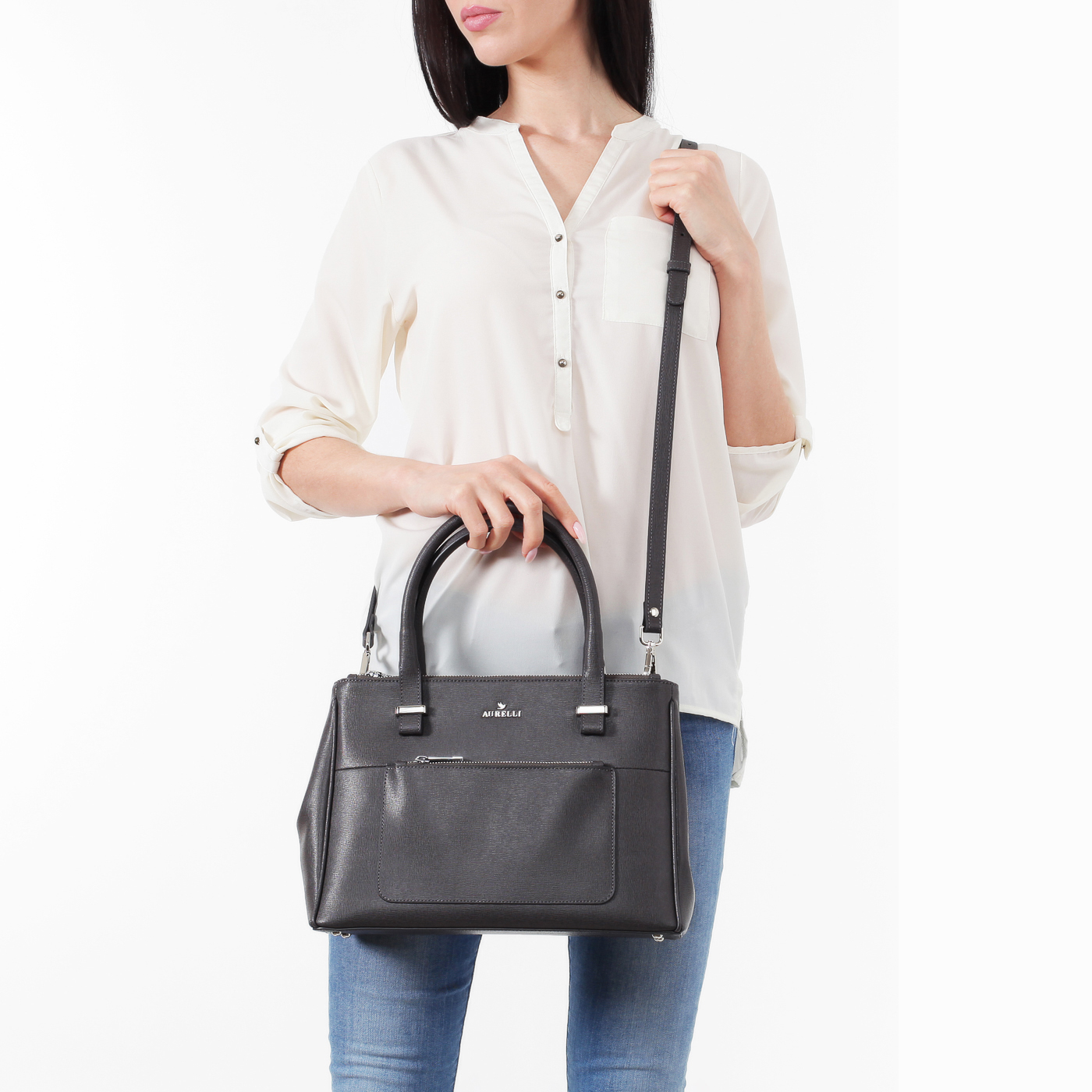 Сумка с тремя отделами Aurelli 