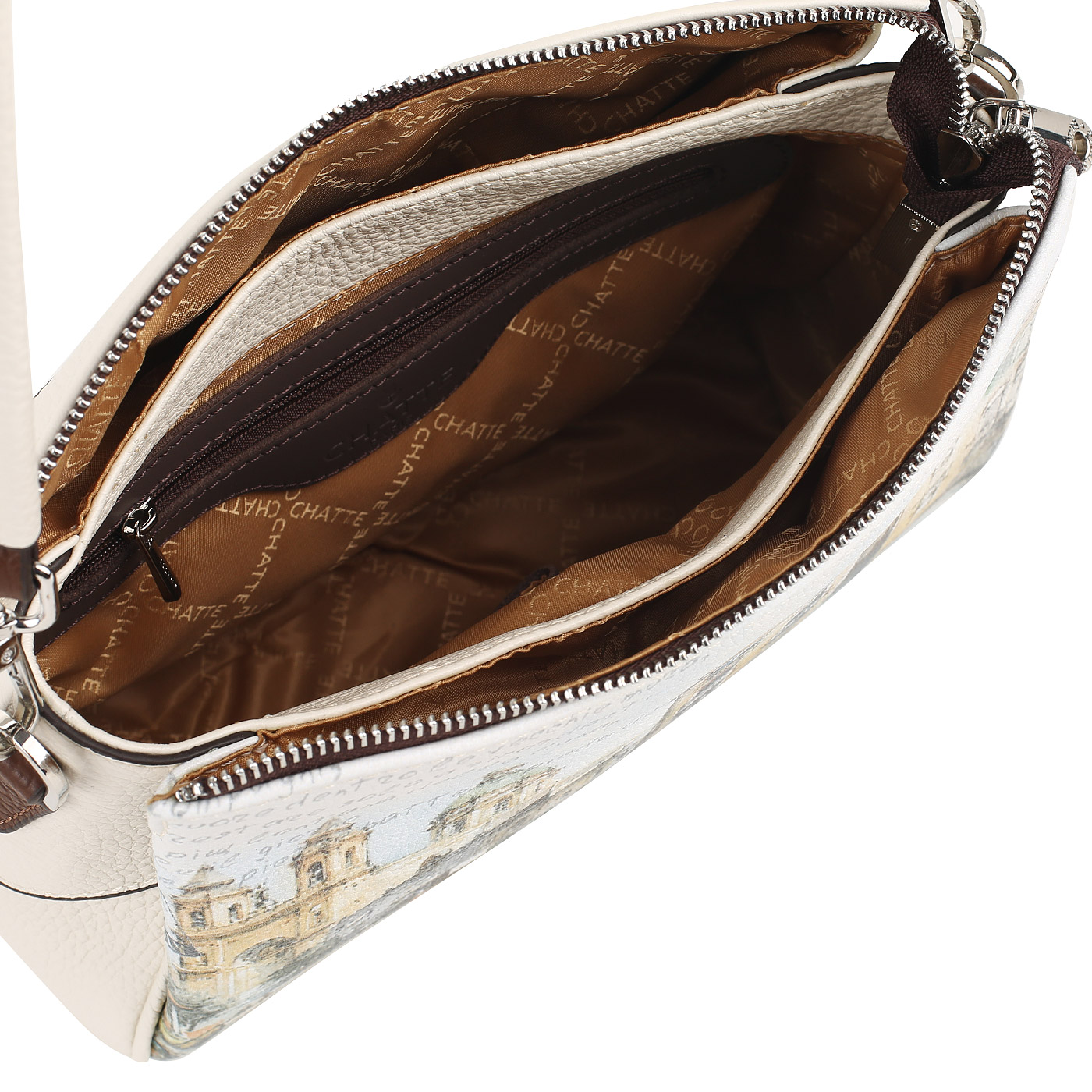 Кожаная сумка Chatte Lille