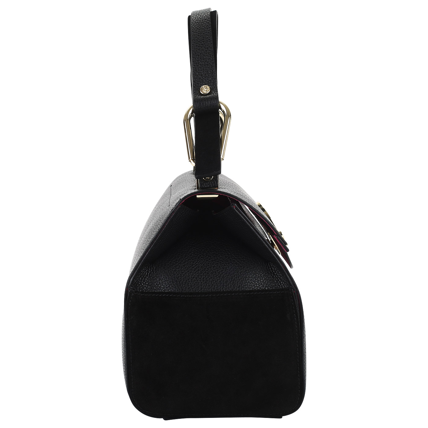 Сумочка из кожи и замши Carlo Salvatelli Gemma Camoscio